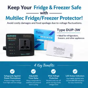 Over & Under Voltage Protector for Home Appliances | Auto Voltage Cutoff Device Pakistan