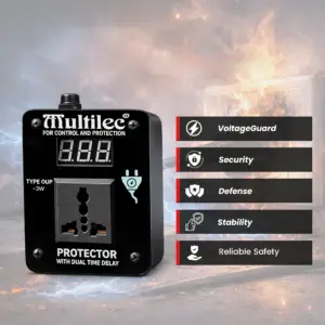 Microcontroller-Based Smart Voltage & Delay Protector